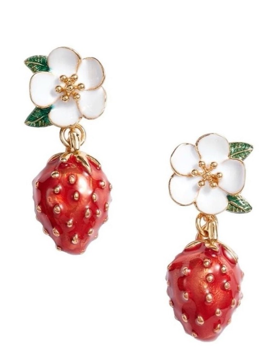 kate spade Jewelry - Kate Spade New York Picnic Perfect Strawberry Drop Earrings